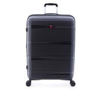 Gladiator 0800 4 roues Valise cabine 76 cm '"avec soufflet d''extension"' noir