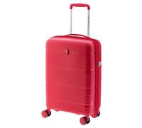 Gladiator 0800 4 roulettes Trolley 55 cm avec soufflet d'extension rouge