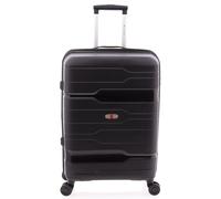 Gladiator 3800 4 roues Valise cabine 67 cm '"avec soufflet d''extension"' noir