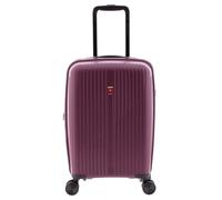 Gladiator 5000 4 roulettes Trolley de cabine 55 cm avec soufflet d'extension rouge