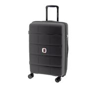 GLADIATOR Valise en polypropylène 60 cm avec 4 roues doubles et TSA noire