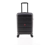 GLADIATOR Valise polypropylène 50 cm 4 roues doubles et TSA noire