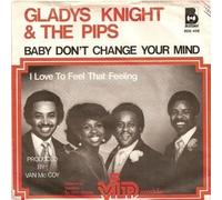 Gladys Knight & The Pips - Baby don't change your mind (1977) / Vinyl single [Vinyl-Single 7'']