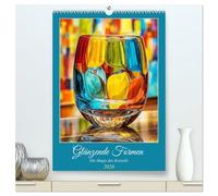 Glänzende Formen. Die Magie des Kristalls (hochwertiger Premium Wandkalender 2026 DIN A2 hoch), Kunstdruck in Hochglanz: Die zeitlose Schönheit von Kristallgläsern in stilvollen Wohnräumen