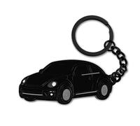 glahorse Porte-clés en métal pour Volkswagen New Beetle, accessoires Volkswagen New Beetle 2005-2022, Noir, 5 * 2.5