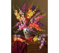 Glaïeuls Dans Un Vase Chinois - Puzzle 1000 Pièces