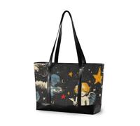 Glam Angel Sac fourre-tout professionnel pour femme avec fermeture éclair pour professeur pour vol avec couches