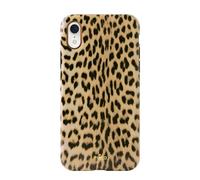 Glam Coque de Protection pour iPhone XR Motif léopard Noir