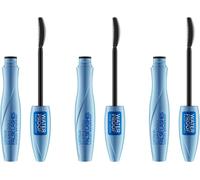 Glam & Doll False Lashes Waterproof Mascara No.010 Black Long Lasting Vegan Volume Waterproof Mascara No Microplastic Particle Free Nano Particles (3 X 10ml)