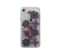 Glam Hippie Chic - Coque de protection pour téléphone portable - polyuréthanne thermoplastique (TPU) - violet, transparent - pour Apple iPhone 6, 6s,