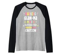 Glam-MA Cadeau personnalisé pour Femme Glam-MA Manche Raglan