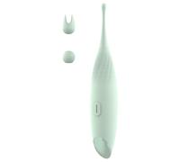Glam - mini vibromasseur clitoridien ponctuel (vert)