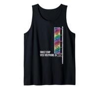 Glam Rock Legends T-shirt Rainbow Bar and Grill Débardeur