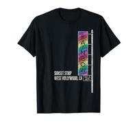 Glam Rock Legends T-shirt Rainbow Bar and Grill T-Shirt