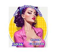 Glam Style Portraits: 2026 Pin-Up Calendar