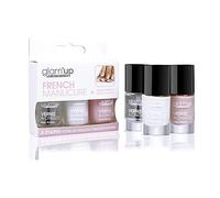 Glam’Up Paris - Kit French Manucure 3 Vernis avec Guides - Longue Durée