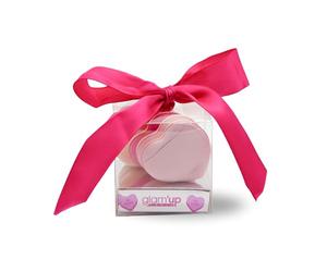 Glam’Up Paris - Mini Houppettes Cœur Maquillage Réutilisables - 6 pcs