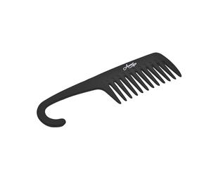 Glam’Up Paris - Peigne de Douche à Dents Larges - Peigne Démêlant avec Poignée-Crochet - pour le Démêlage des Cheveux Mouillés ou Bouclés - 23 cm x 6 cm