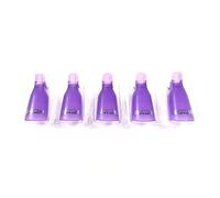 Glam’Up Paris - Pinces de Dépose - Capuchon à Ongle, Pince Vernis Semi Permanent - Clip à Ongles Semi Permanent - Pinces à Ongles pour Retirer le Vernis Gel - Gel Nail Clips - Nail Art Clip - 5 Pièces