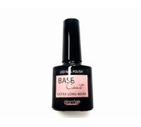 Glam’Up Paris - Vernis Base Semi-Permanent - Base Coat UV LED - Longue Durée - Facile à Appliquer - Manucure sans HEMA - 6 ml