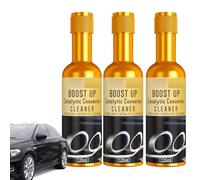 GlamaticCatalytic Cleaner, Clamatic Boost up Catalytic System Cleaner, Fuel and Exhaust System Cleaners, Engine Carbon Remover, Fixes Rough Running Engines for Gas Diesel Car (3 PCS)