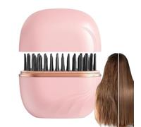 Glambrush Mini Lisseur 8.3 * 8.8 Cm | Lisseurs à Barbe Rechargeable | Lisseur Sans Fil Portable De Voyage Avec 3 Réglage | Chauffe En 30 Secondes | Convient à Les Types De Cheveux