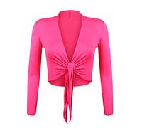 Glamexx24 Boléro Femme, Cardigan Manches Longues Veste Chic et Élégante Top Boléro Haussement Adapté aux Voyages et À La Vie Quotidienne