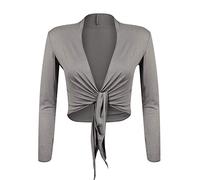 Glamexx24 Boléro Femme, Cardigan Manches Longues Veste Chic et Élégante Top Boléro Haussement Adapté aux Voyages et À La Vie Quotidienne