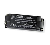 Glamexx24 Transformateur LED - Transformateur LED - Bloc d'alimentation - Transformateur électronique LED - Bloc d'alimentation de commutation 12-24 V 6-12 W - Intensité variable