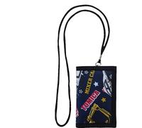 Glamifyr Porte Monnaie Enfant Garçon, Portefeuille Enfant Garcon Porte Monnaie Garcon Porte Monnaie Fille,Porte Monnaie Enfant Fille Portefeuille Lanière et Fermeture éclair(Véhicule d'ingénierie)
