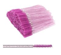 GLAMLASH 300 Pces Goupillon Cils avec Boîte Violet Cristal | Brosses à Cils Pour maquillage quotidien et salon