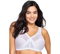 Glamorise-1000-Soutien-gorge MagicLift grand maintien classique Femme-Blanc (Blanc 110)-FR: 110J(Taille fabricant:95J)