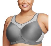 Glamorise Soutien-gorge Sport Elite sans coutures à armatures #9066, Gris, 105E