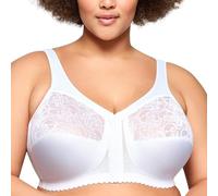 Glamorise Femme Magiclift Fermeture Frontale Sans Armature #1200 Soutien Gorge, Blanc, 115C EU