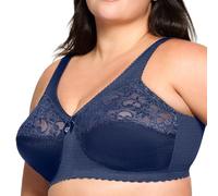 Glamorise Femme Magiclift Grand #1000 Soutien gorge de maintien sans armature, Bleu, 105G EU