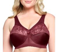 Glamorise Femme Magiclift Grand #1000 Soutien gorge de maintien sans armature, Bordeaux, 130E EU
