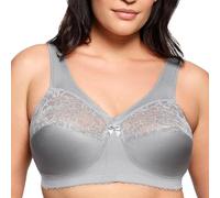 Glamorise Femme Magiclift Grand #1000 Soutien gorge de maintien sans armature, Gris Argenté, 130E EU