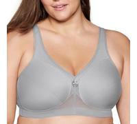 Glamorise Femme Magiclift Maintien Actif sans Armature #1005 Full Coverage Bra, Gris, 100J EU
