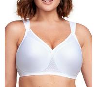 Glamorise Femme Magiclift Maintien Invisible Sans Armature #1080 Soutien Gorge, Blanc, 95E EU