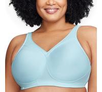 Glamorise Femme Magiclift Sans Coutures Sans Armature #1006 Soutien gorge de sport, Bleu Arctique, 130F EU