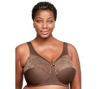 Glamorise Femme Soutien-gorge Magiclift Maintien Classique #1000 Full Coverage Bra, Moka, 120F EU