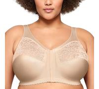Glamorise Femme Soutien-gorge Magiclift Maintient Ouverture Devant #1200 Soutien Gorge, Chair, 150D EU