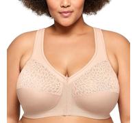 Glamorise Soutien-Gorge MagicLift Grandes Tailles Dos Nageur et Fermeture Frontale n°1206