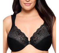 Glamorise Soutien-Gorge Wonderwire Dentelle Grandes Tailles Posture ++, Fermeture Frontale et Armatures n°1255