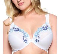 Glamorise Soutien-Gorge Wonderwire en Coton à Armatures et Fermeture Frontale, Spécial Grandes Tailles n°1241