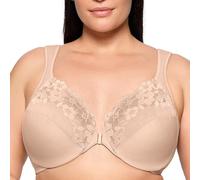 Glamorise Soutien-Gorge Wonderwire en Coton à Armatures et Fermeture Frontale, Spécial Grandes Tailles n°1241