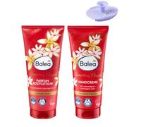 Glamorous Moment Kit de soin - Lotion corporelle, crème pour les mains et éponge en silicone bonus