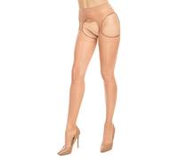 GLAMORY Collant jarretière Plaisir Ouvert 20 Maquillage L