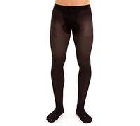 GLAMORY Collants de soutien Support 40 pour hommes Noir 4XL