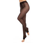 GLAMORY Collants fins Toeless 20 sans orteils Noir 2XL